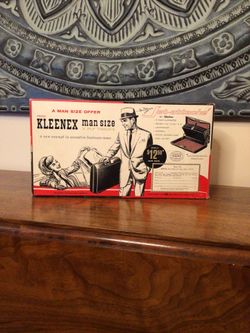 Vintage Man Size Kleenex