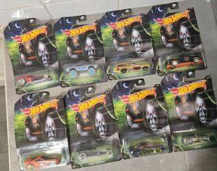 Hot Wheels Complete Set 8/8 Halloween 2017(8/8) - NEW & Sealed
