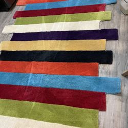 Cool, 3 1/2 X 7 1/2‘ Abstract Area Rug