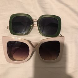2 Pairs Of Sunglasses