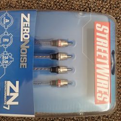 New Street Wires 11.5ft 2 Channel Rca