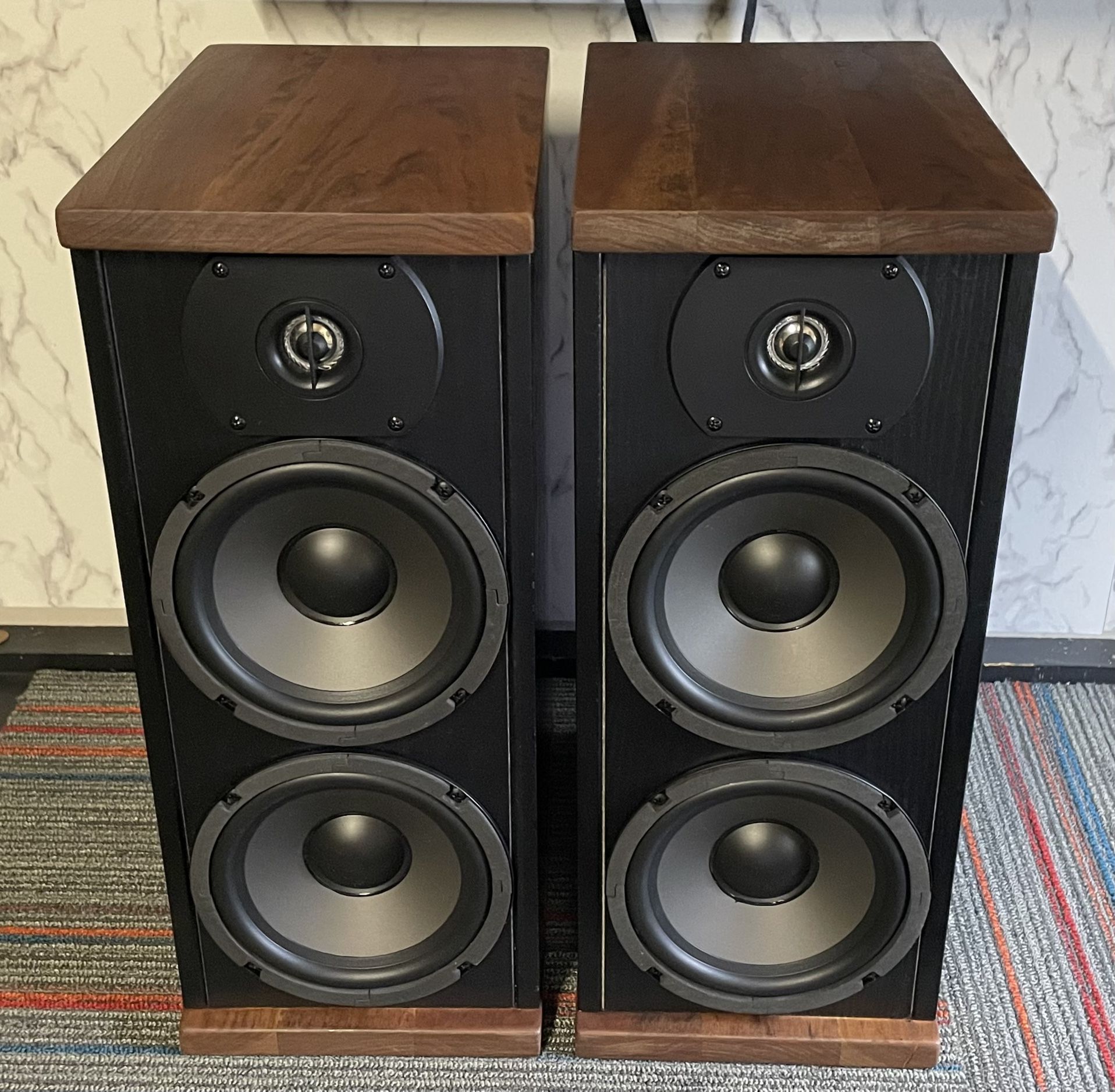 Custom 6.5” MMT Speakers With Solid Cherry Caps