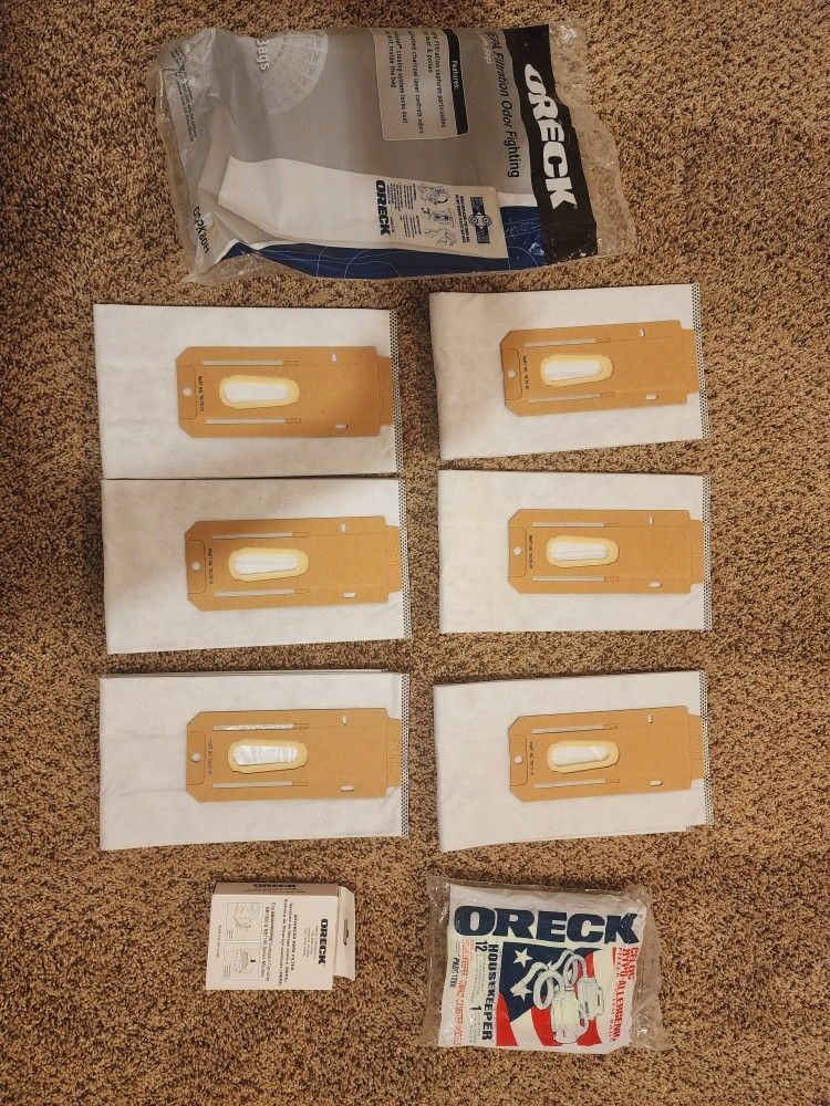 Oreck Vacuum Bag Accessories Brand New
