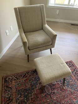 Arm Chair & Ottoman