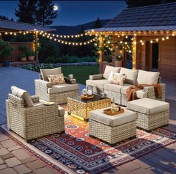 Patio furniture set outdoor new in the box