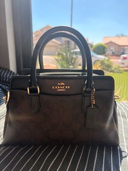 Coach Surrey Carryall in signature canvas