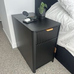 NEW Set of 2 Narrow Nightstands