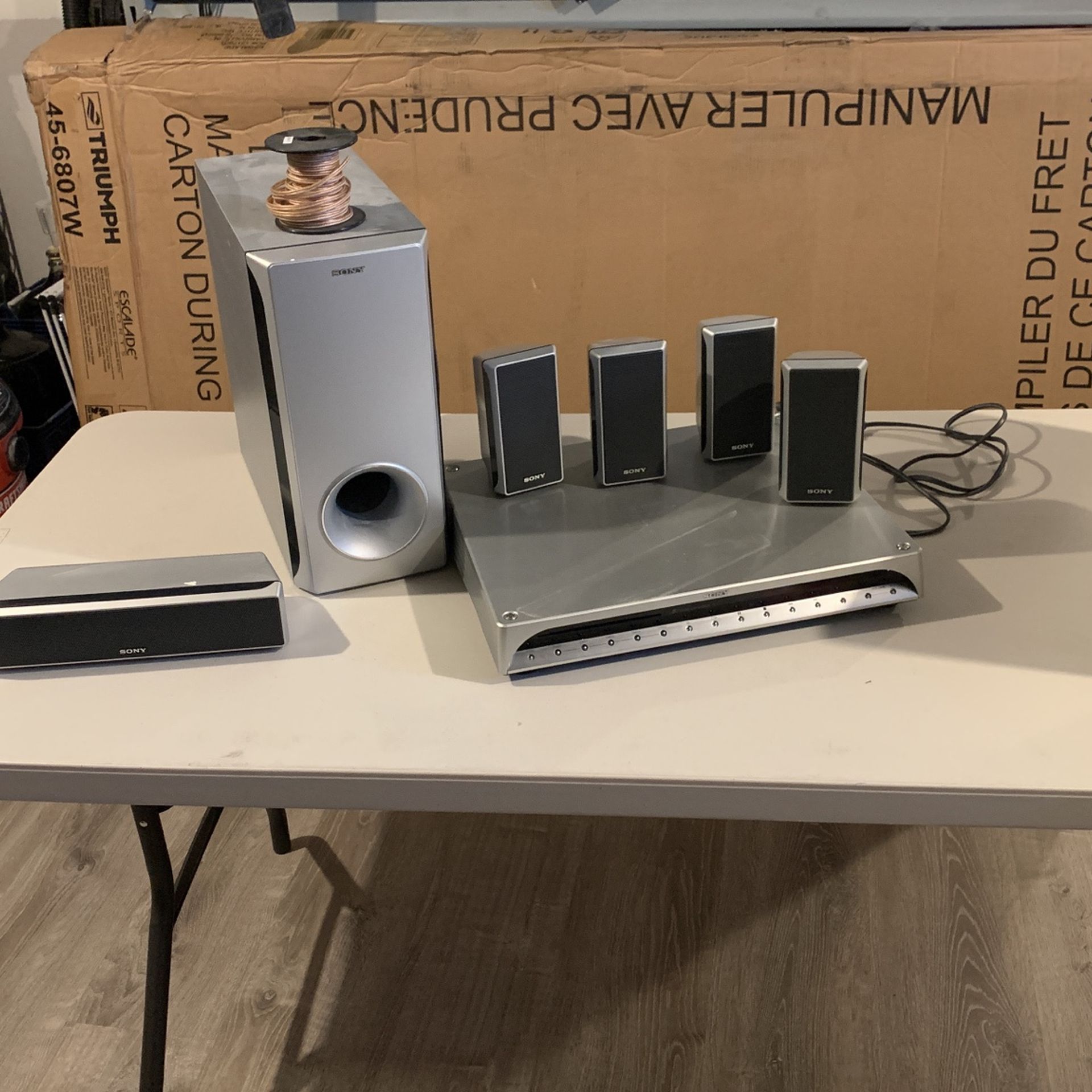 Surround Sound System-Sony S master