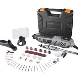 Rotary Tool 200W Variable Speed with 170 Accessories-RTD36AC, E-29