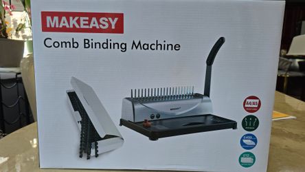 Makeasy Comb Binding Machine