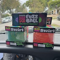 Needoh Fuzzball And Swirl Nice Cube 