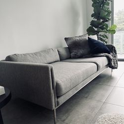 Grey Contemporary Couch
