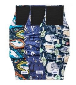 Washable Dog Diapers Male XL Reusable, Premium Belly Bands for Male Dogs, Pack of 3, High Absorbing Extra Large Male Dog Pee Wraps for Doggies in Inco