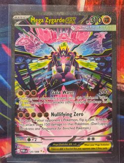 Perfect Order Case Hit Mega Zygarde EX (Raw NM)