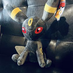 Pokemon Umbreon Soft Plush, Large 12” Brand new w/ tags
