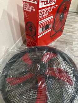 Hyper Tough 20-Inch High-Velocity Drum Fan