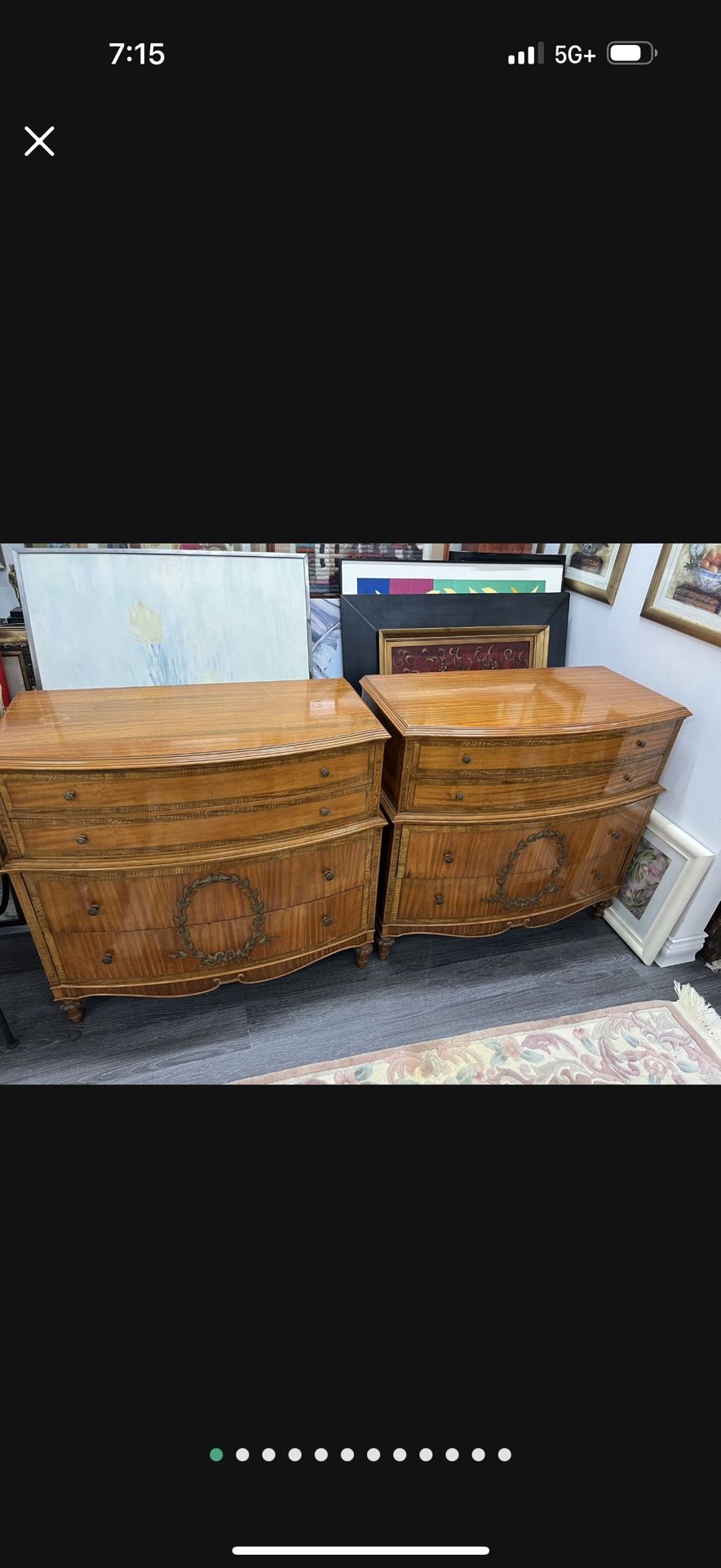 Antique Chest of Drawers.