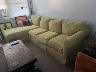 Organic Couch with Chaise