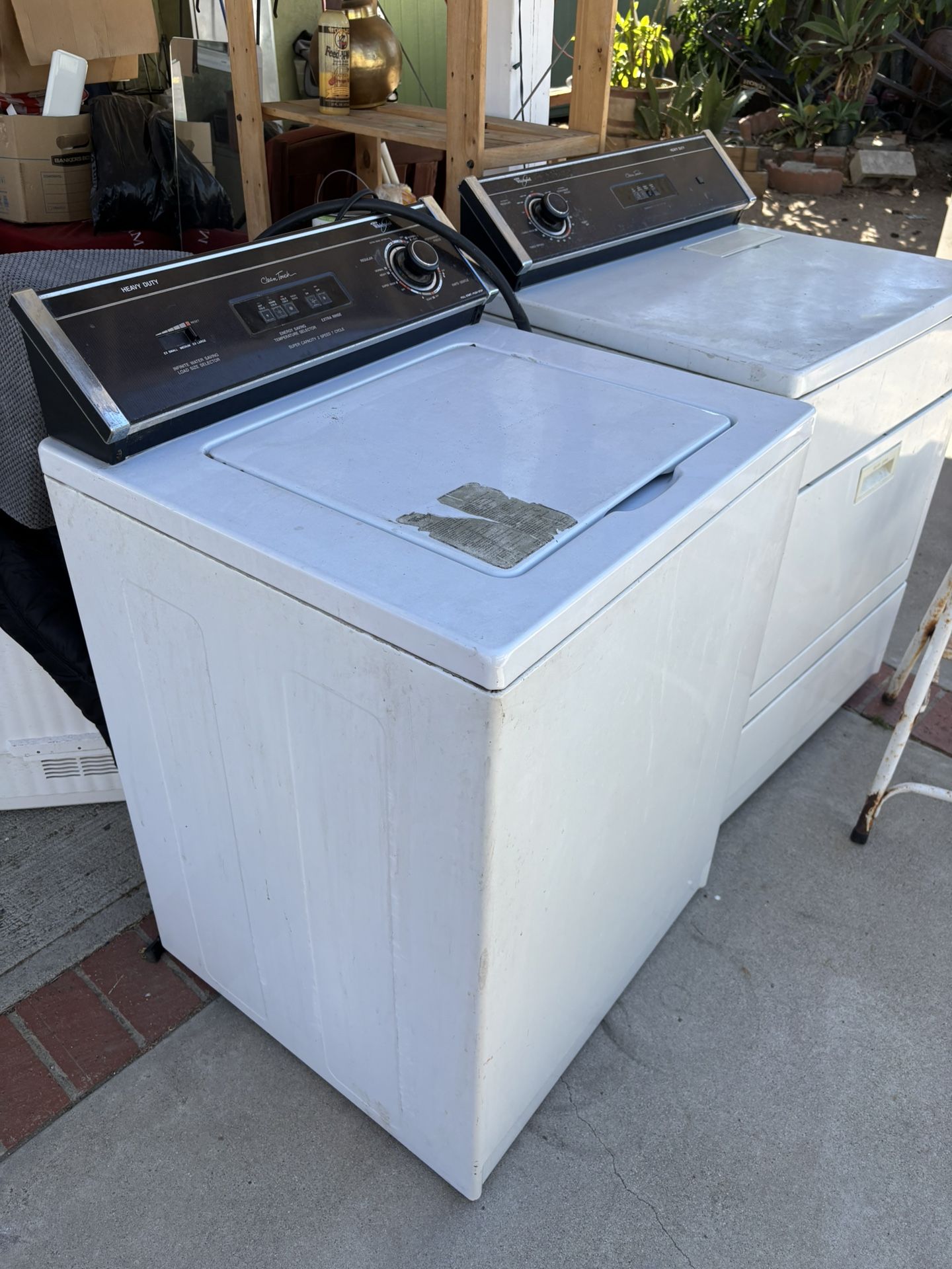Whirlpool Washer and Dryer Set