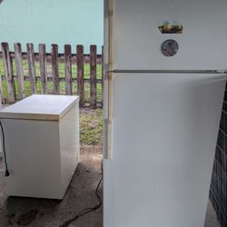 Refrigerator With Freezer AND Deep Freezer