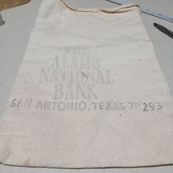 Alamo National Money Bag