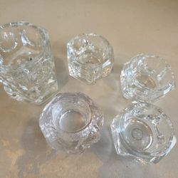 Lot Of Heavy Duty Candle Holders