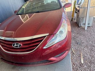 Hyundai Sonata Sedan Red