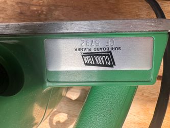 Vintage Clark foam surfboard planer