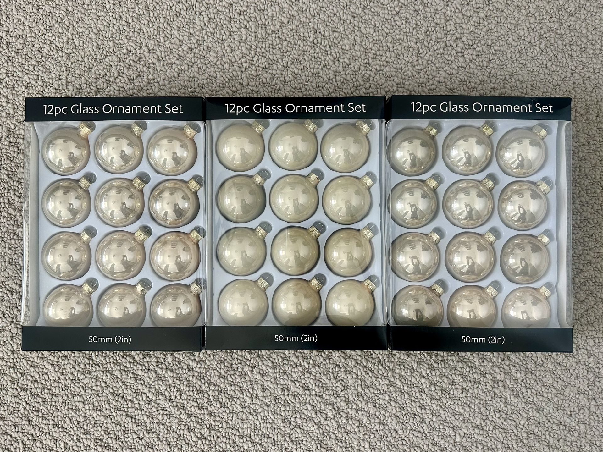 Brand New Christmas Ornaments (3 Sets)