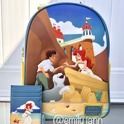 The Little Mermaid Backpack Set 