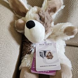 Warmies Intelex Puppy Microwavable Lavender Scented Stuffed Animal Plush