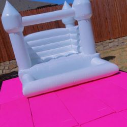 White Bounce House 