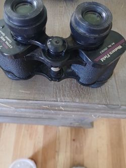Vintage western field binoculars 8x40 wide angle