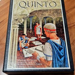 Quinto Board Game Numeric Strategy 