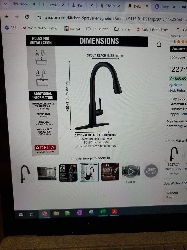 Delta Faucet Brand New