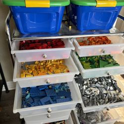 Large LEGO Collection And Storage Drawer 