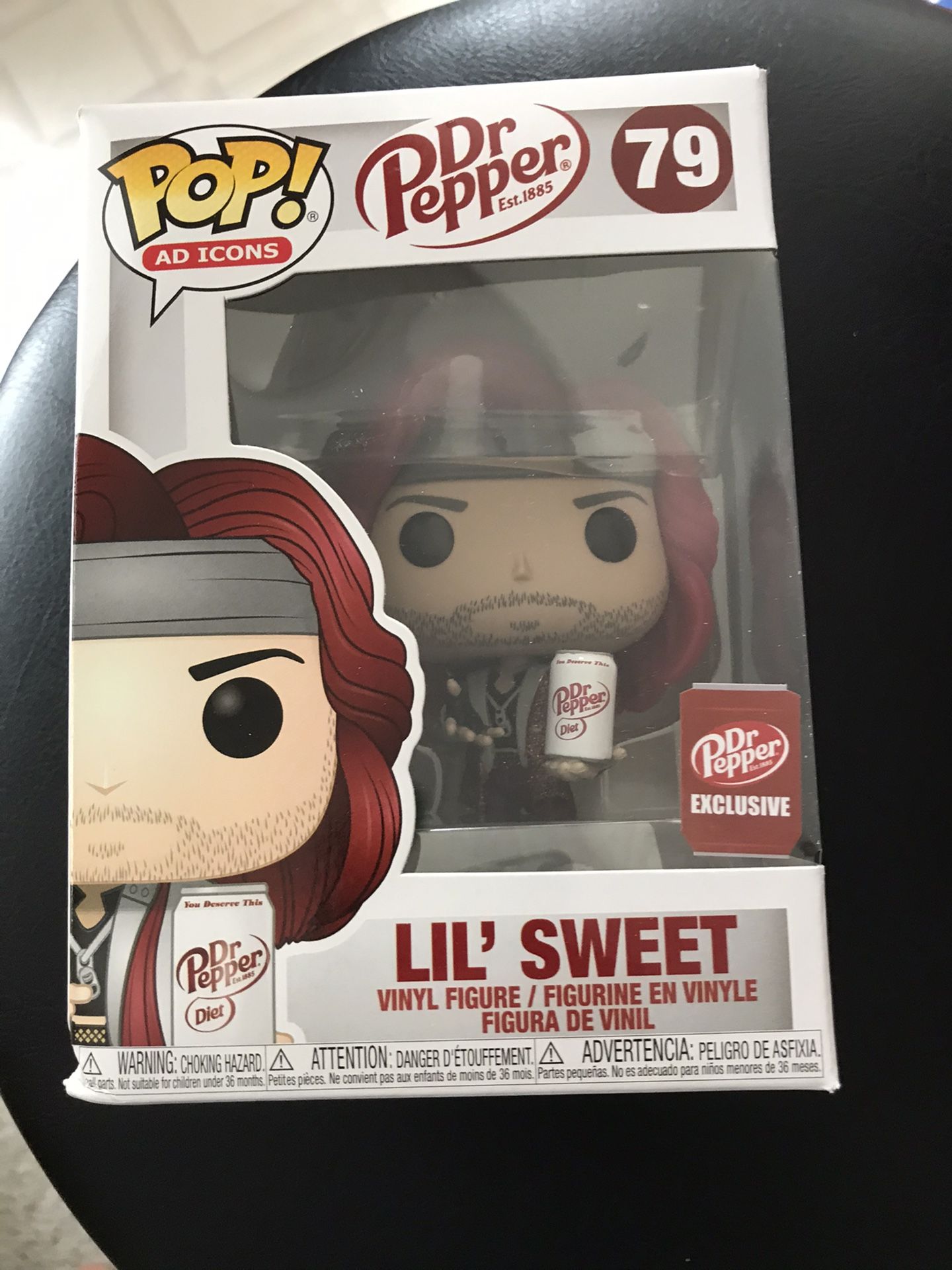 Funko pop limited ad icons Dr Pepper lil sweet not mint