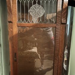 Antique Glass Cabinet