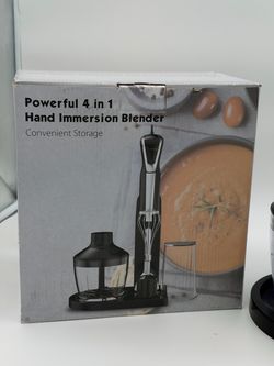 4-in-1 Hand Immersion Blender Set