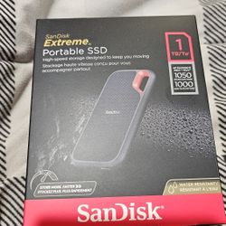 Sandisk 1TB Extreme Portable SSD 