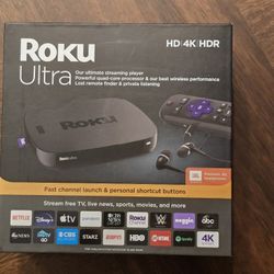 Roku 4k with headphones