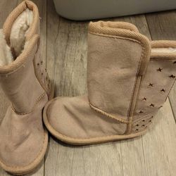 Brown Star Baby/Toddler Boots

