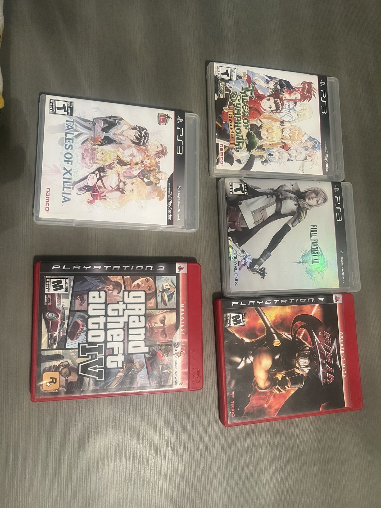 PS3 Games $15 Each