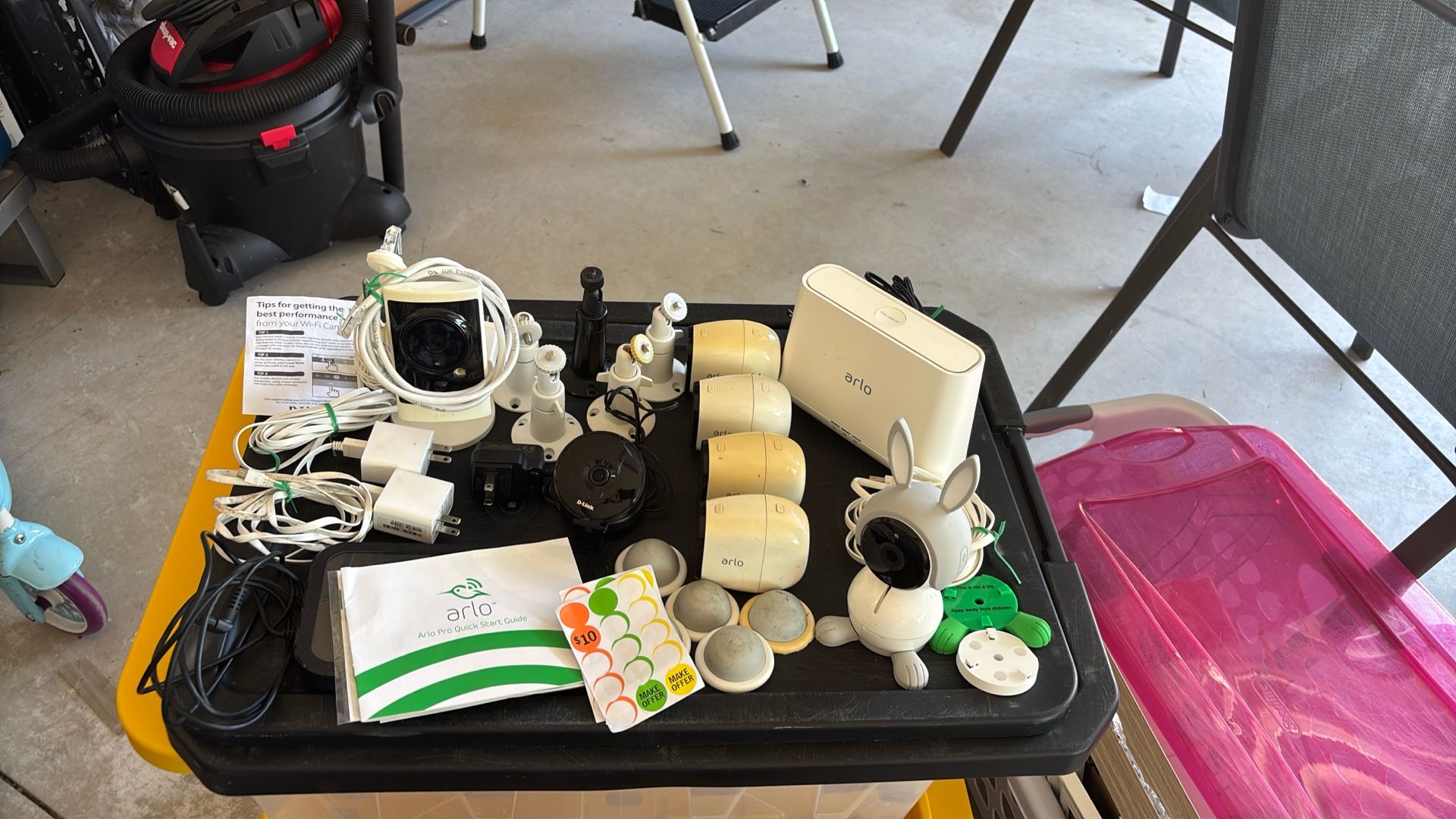 Arlo And Dlink Security Cameras