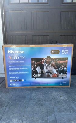MV 50QD6 50” Hisense smart 4k Qled hdr tv