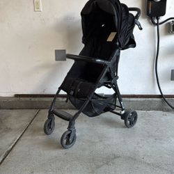 ZOE COMPACT TODDLER BABY STROLLER BLACK 