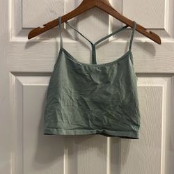 Pink Cropped Tank Top