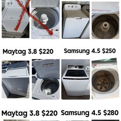 Washer all brands and styles available