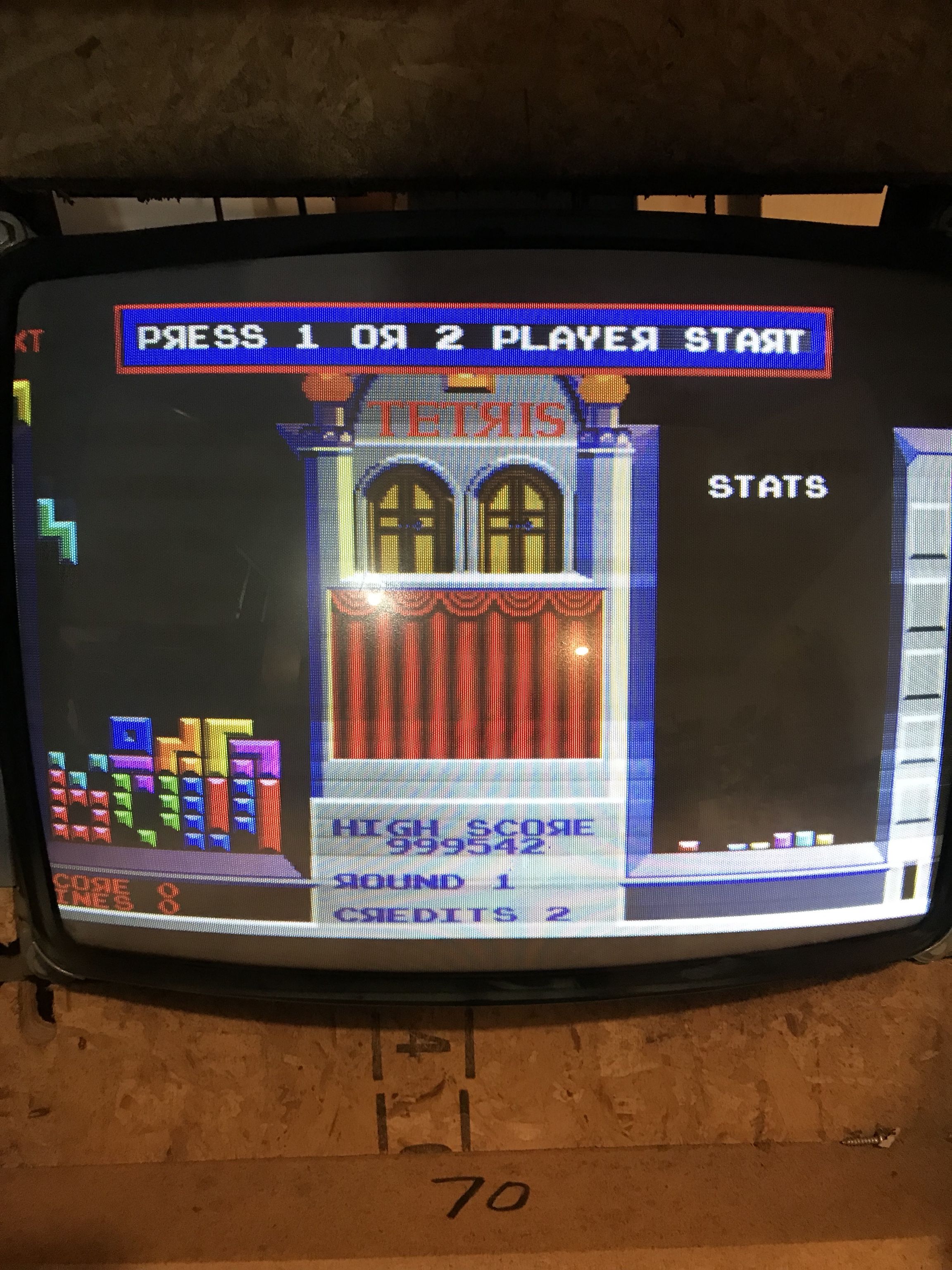 ATARI TETRIS ARCADE GAME BOARD TESTED WORKING PERFECT