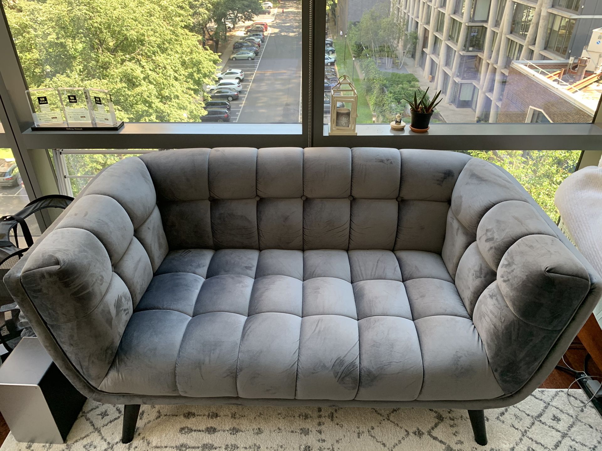 Modern / Contemporary Loveseat Sofa